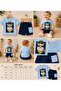 Baby Boy Find Your Wild Teddy Bear Printed Cotton Top and Bottom Summer Set - 5