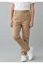 Unisex Children's Ribbed Waist Canvas School Pants - 2