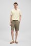 111040248 Landon Smart Polo Collar T-Shirt Men's T-Shirt Yellow - 4