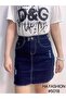 DENIM MINI SKIRT - 2