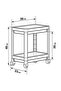Rolling Kitchen Organizer with Wheels, 2-Tier Shelf, under Sink and Inside Cabinet Organizer - White - 6