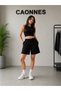3-Piece Shorts for Women (Black-Grey-Navy Blue) Summer Shorts Comfortable and Anti-Sweat - 3