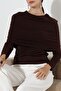 Women's Sandy Draped Long Sleeve Blouse - 7