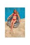 , Inflatable Canvas Surf Rider Pool Floats - 5