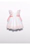 Mayoral Abel Lula Baby Girl Tulle Embroidered Evening Dress White - 3