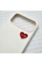 Abu Dhabi Heart Metal Sticker Badge, Red, for Phone Cases & Laptops - 3