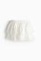 Lace-trimmed tiered skirt - 5