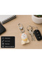 Cute Plush Dog Charm Keychain – Key Accessory with Mini Dog Figure Gift