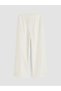 Trendlucky High Waist Wide Leg Women's Crepe Trousers with Difference - 5