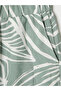 Nevavm Women's Patterned Shorts with Elastic Waist - 6