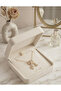 316L Steel Gold Color Zircon Stone Dangle Camera Figure Charm Necklace - 4