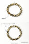 Dalmatian Jasper Men's Bracelet |   Joy & Protective Energy |   Natural Stone - 2