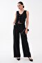 Women's Vest and Trousers Set with Front Tie Detail 260597 -