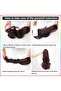 Synthetic Long Straight Claw Ponytail Wigs Clip In AH Tail Hair Ponytail - 4