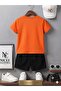 Summer Children's T-Shirt Shorts Unisex (Small Pocket Printed on the Left) - 2