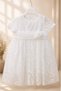 Baby Girl Premium Lace Embroidered Tulle Princess Dress - 4