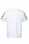 Men's White Cotton Sports T-Shirt 95% Cotton 5% Elastane Casual and Training T-Shirt - 6