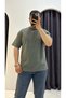 Boxy Oversize T-Shirt with Shoulder Piece Detail - 2