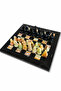 Handmade Black & Green Onyx Natural Stone Chess Set 20X20 cm (8 Inch) |   Decorative Marble Chess Set |   Gift Premium Chess Set - 7