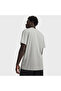 Logo Embroidered Heavyweight Men's Gray T-Shirt - 2