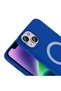 iPhone 14 Case Pastel Color Magsafe Camera Raised Silicone Brsa - 7