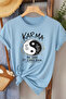 Karma - Be Good Special Design Printed Women's Cotton T-Shirt