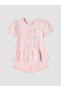 Nevavm Bow Detailed Baby Girl Set with a Difference - 2