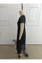 Women's Short Sleeve V-Neck Midi Lined Chiffon Dress - 6