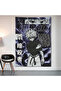 Hunter X Hunter Killua Zoldyck Wall Covering Wall Tapestry First Quality Satin Fabric Poster
