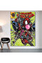 The Amazing Spider-Man Comic Wall Covering Wall Tapestry First Quality Satin Fabric Poster
