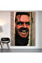 The Shining Jack Torrance Wall Covering Wall Tapestry First Quality Satin Fabric Poster