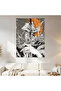 Bleach Ichigo Kurosaki Wall Covering Wall Tapestry First Quality Satin Fabric Poster - 2
