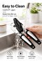 Manual Can Opener 2 In 1 | Stainless Steel Tin Opener With Bottle Opener | Anti Slip Handle Heavy Duty Kitchen Tool For Easy Cutting - 5