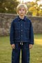 Boy's Oversize Denim Shirt and Pants 2-Piece Set - 4