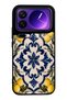 Xiaomi 17 Pro Royal Lemon Mosaic Design Glossy Phone Case