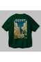 Egypt 2 Green Oversize Country City Back Printed Unisex T-Shirt 100% Cotton Premium - 3