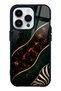 iPhone 14 Pro Emerald Luxe Design Glossy Phone Case