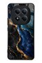 Xiaomi Redmi Note 15 Pro 4g Midnight Sapphire Marble Design Glossy Phone Case