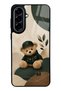 Samsung A57 Forest Teddy Design Glossy Phone Case