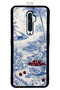 Oppo Reno 2Z Blue Porcelain Cherry Coast Design Glossy Phone Case