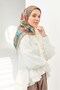 وشاح مونار حديث باللون الأزرق 90x90 - 2