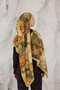 Summer Garden Series Patterned Cotton Soft Shawl Women's Colorful Shawl - 5