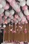 Pink White Transparent Balloon Set 20-Piece 11 Inch Baby Shower Birthday Party and Special Occasion Decoration Balloons Decor - 4
