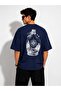 Men's oversized printed t-shirt - 3