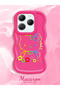 Infinix Hot 40 Compatible Case Camera Protector Red Silicone Couple Phone Case Kitty Pattern - 2