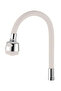 Spiral Colorful Kubar Sink with Movable Head Kitchen Flexible Faucet Head White