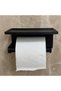 Toilet Paper Hanger with Shelf - Toilet Paper Holder - 2