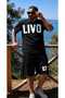 Basic Oversize T-Shirt and Shorts Set – Relaxed Fit, Casual Sports Combo