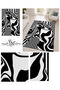 Sdtamor Shape Patterned Modern Woven Base Decorative Carpet Sdtamor2198 - 3