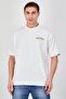 Men Crew Neck Short Sleeve Embroidered Logo T-Shirt, Off White